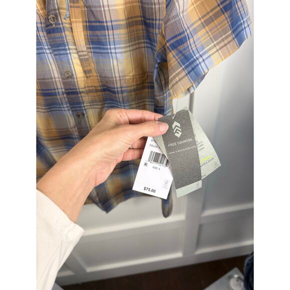 Men’s NWTs Free Country Top Size S MRSP $75 - Picture 3 of 5